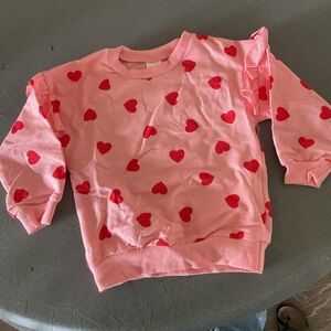 Valentine Toddler Sweatshirt- NEW